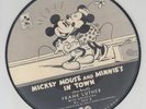 WALT DISNEY Mickey Mouse & Minnie's in Town+Silly Symphony-'34 Picture Disc RCA