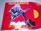 IRON MAIDEN FEAR OF THE DARK LIVE**COLORED VINYL**RED LP LIMITED#43/100