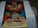 WALT DISNEY'S MICKEY MOUSE CLUB ON RECORDS  5 PAPER RECORDS NEVER REMOVED OR PLA