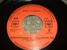 BRUCE SPRINGSTEEN  MEETING ACROSS THE RIVER MEXICAN 45 SINGLE MEXICO 1975