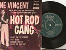 GENE VINCENT HOT ROD GANG E.P.  1958 PICTURE SLEEVE FOUR TRACK SINGLE