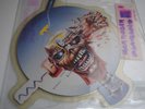IRON MAIDEN CAN I PLAY WITH MADNESS SHAPE ORIGINAL WITH STICKER