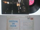 JOHNNY HALLYDAY.FESTIVAL DE ROCK : rare en très bon état . Avec rabats au verso