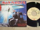IRON MAIDEN 2 minutes to Midnight SPANISH PROMO 7 inch VINYL RARE EX++