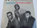 THE IMPRESSIONS SOULFULLY RARE 1ST PRESS UK'66 HMV 7