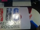 AMERICA'S HARDCORE COMPILATION LP /100 title fight backtrack foundation bane