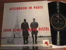 LP JOHN LEWIS & SACHA DISTEL AFTERNOON IN PARIS ORIG VERSAILLES FRANCE
