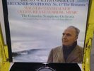 BRUNO WALTER cond BRUCKNER Sym.#4 & Wagner O'ture  STEREO 6-eye  Columbia 2LP/NM