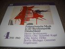 Deutscher Musikrat Volume 4 Henze Kagel Engelmann 3LPs Harmonia Mundi