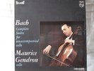 Maurice Gendorn Cello Bach Complete Suites Philips Hifi Stereo
