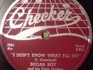 Sugar Boy Crawford & Cane Cutters Checker 783 78 Overboard Great Sha-Weez