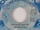 70's Soul 45 INVITATIONS Look On The Good Side SILVER BLUE HEAR