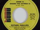 70's Soul Funk 45 ESTHER PHILLIPS Home Is Where The Hatred Is KUDU HEAR NM
