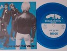 SHOCK We Were That Noise NM DOWNTOWN LA Punk Blue Vinyl Orig. PS 7