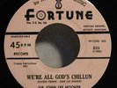 John Lee Hooker - We’re All God’s Chillun – FORTUNE Records DETROIT BLUES 45
