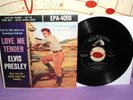 ELVIS PRESLEY Love Me Tender EP Orig EPA-4006 w/Cover Sharp
