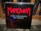 MANOWAR-THE TRIUMPH OF STEEL 2LP FIRST PRESS LYRICS
