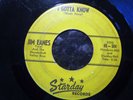 HEAR Killer Country Rockabilly Jim Eanes I Gotta Know STARDAY