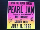 RARE Pearl Jam Spin the Black Circle Live at Soldier Field 2x LP on black vinyl