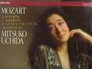 UCHIDA MOZART PIANO SONATAS KV 331 & 332 Lp Philips digital NM+