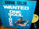 Johnnie Taylor Wanted One Soul Singer  STAX MONO OG 1967 VG+