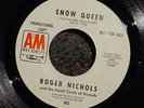 ROGER NICHOLS Small Circle Of Friends SNOW QUEEN Psych Pop 45 w/ KAREN CARPENTER