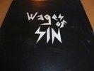 WAGES OF SIN  MICHIGAN PRIVATE PRESSED METAL LP ON SANT LBL 1986