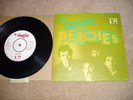 STRANGLES - PEACHES . ORIGINAL PUNK  BLACKMAIL PIC SLEEVE , MINT-