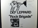 Def Leppard Rock Brigade Promotional Promo LP 12” LP 33 RPM Vinyl Very Rare Good