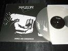 RAZOR - ARMED AND DANGEROUS rare clear vinyl LP cruel force megadeth desaster