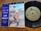 ELVIS PRESLEY  LOVE ME TENDER ORIGINAL RCA OZ GOLD  LABEL IN RARE NEAR MINT