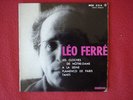 EP ODEON  MOE 2214 LEO FERRE LES CLOCHES DE NOTRE DAME