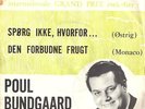 EUROVISION 1964 Austria Monaco Poul Bundgaard DANISH covers 7'' Udo Jürgens
