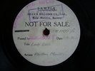 DECCA TEST PRESSING - RHYTHM MANIACS Lady Luck Unissued Test Pressing
