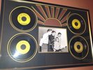 Elvis Sun 45 Johnny Cash Carl Perkins Framed