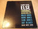 CANNONBALL ADDERLEY etc   SOMETHIN' ELSE ** Orig US BLUE NOTE LP .