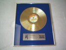 Goldene Schallplatte LED ZEPPELIN PRESENCE 24 Karat  LP Award gold  platin