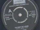 Northern Soul UK 45 YVONNE BAKER/BOBBY PARIS 'You didn't say a word/Night Owl'