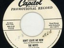 Notes-Don't Leave Me Now-Capitol Promo Doo Wop 45 