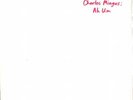 Charle Mingus, Ah Um LP Test Pressing SS