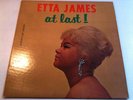 *Jacket ONLY - NO Vinyl LP : ORIGINAL Etta James 'at last' LP cover ARGO LP4003