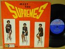 MEET THE SUPREMES 1963 MOTOWN 606 MONO STOOL COVER 1st PRESS CHICAGO LABEL RARE