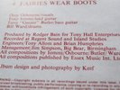BLACK SABBATH Paranoid UK 1ST VERTIGO SWIRL Rarest 'BIG BEAR' Sleeve 6360 011
