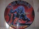 IRON MAIDEN A REAL LIVE ONE UK PROMO PICTURE DISC RARE MINT UNPLAYED  RARE