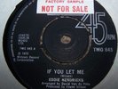 Eddie Kendricks If You Let Me RARE UK Issue 7