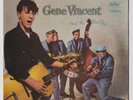 GENE VINCENT EP RED BLUE JEANS  FRANCE  ROCK AND ROLL 50'S QUASI NEUF