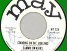 SAMMY HAWKINS Standing on the Sidelines 45rpm May 1962