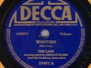 78 RPM The Lion/King Radio Decca 17471 in E- (Calypso)