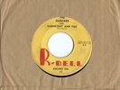 THE JAGUARS: Moonlight & You b/w The Way You Look Tonight 45 on R-Dell rare