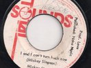 MICKEY SIMPSON I and I can't turn back now RARE LISTEN